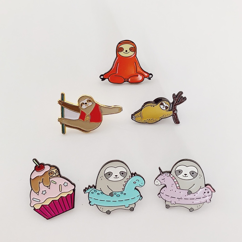 Sloth Pins - Picture 2 of 6